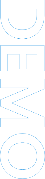 'Demo' text, short for demolition